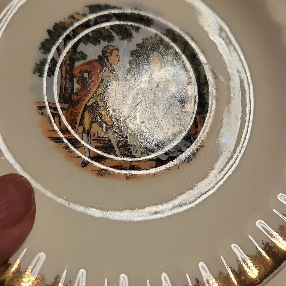 Vintage Cronin Trio Teacup, Saucer & Desert Plate